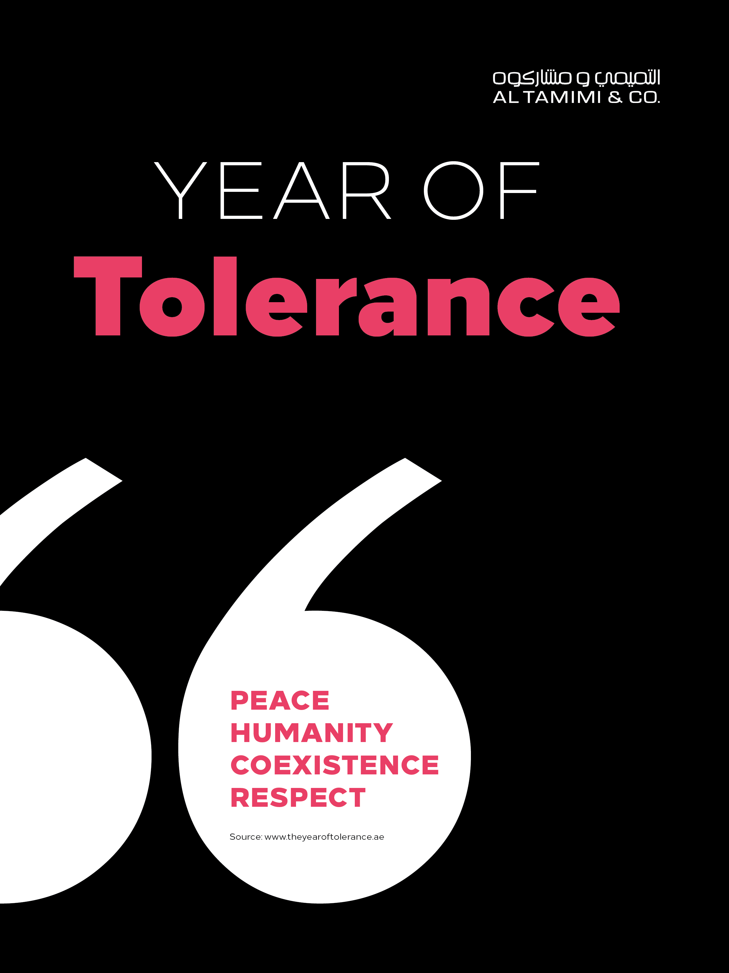 Al Tamimi & Company - UAE Year of Tolerance - App2